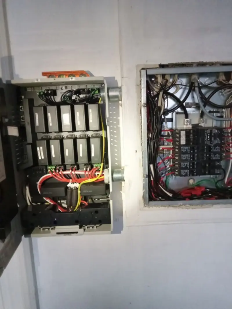 Electrical panel upgrade completed for Carbon Monoxide Detector Installation in Cloverdale